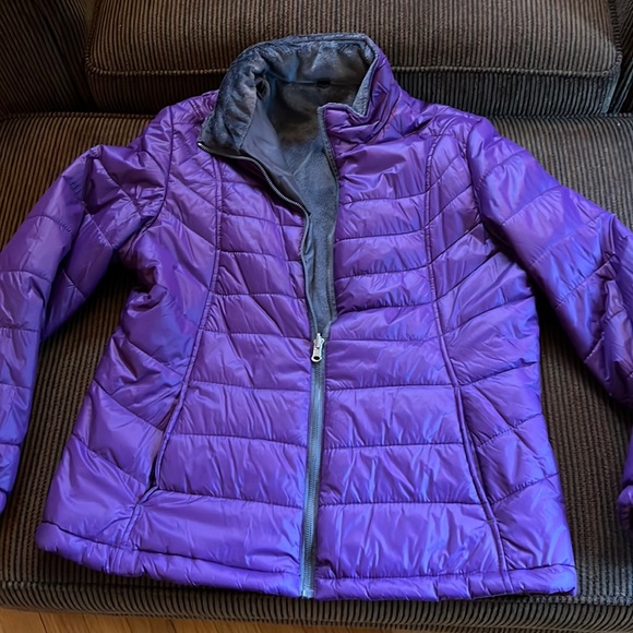 Free Country Jackets & Coats Purple Puffer Jacket Poshmark